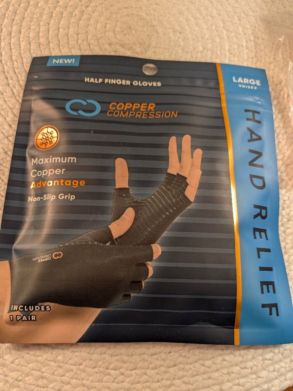 Copper Compression Arthritis Gloves
